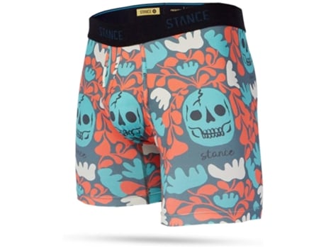 Bóxer de Hombre STANCE Skelly Nelly Wholester Multicolor (M)