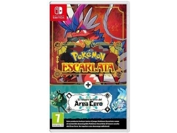 Juego Nintendo Switch Pokémon Escarlata + DLC El tesoro oculto del Area Cero