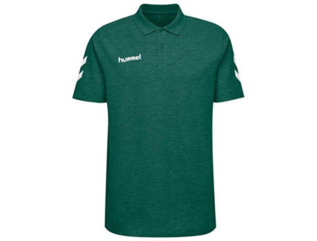 Polo de Hombre para Fútbol HUMMEL Go Algodón Verde (XL)