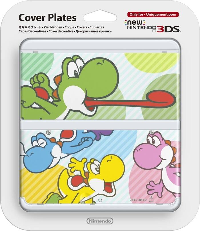 Funda Nintendo 3ds yoshi multicolor decorativa n3ds cubiertayoshi