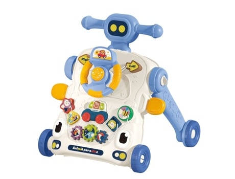 Andador Musical 3 en 1 CHIPOLINO Coche Azul