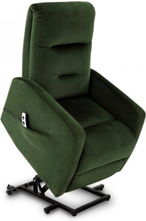 Sillón de Masaje CLOEN. AH-AR10400VD (Verde - Terciopelo - 105x76x69 cm)