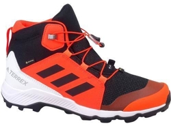 Zapatillas ADIDAS Terrex Mid Gtx K Niños (39.3 - Rojo y Negro)