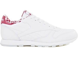 Zapatillas REEBOK Classic Leather Niños (34.5 - Blanco)