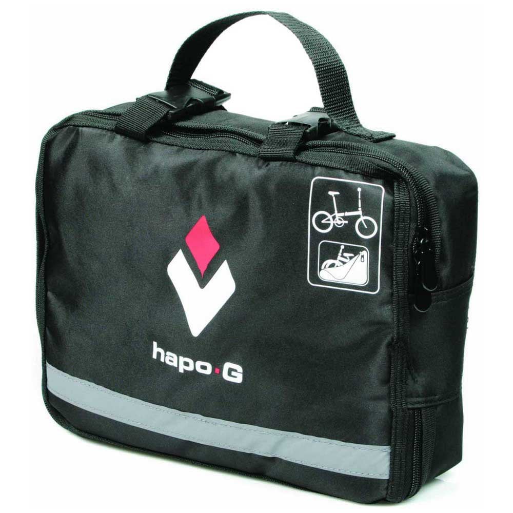 Hapog Cvb1038 Bolso negro messenger con tirantes en el portap unisex ciclismo bicicleta