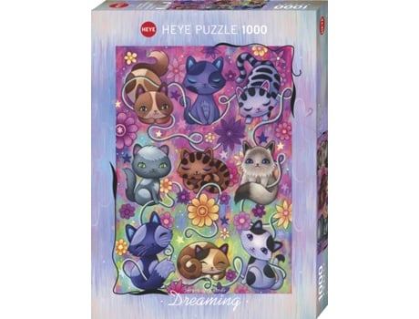 Puzzle 1000 Pcs Dreaming Kitty Cats (14 años)