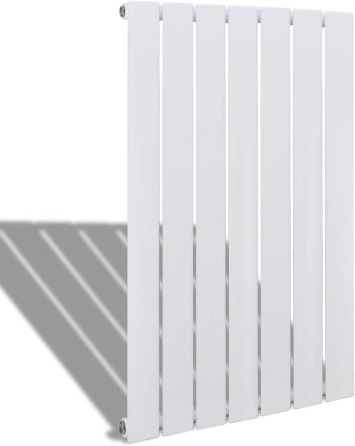 Toallero Eléctrico VIDAXL  (Blanco - Acero - 54,2x90 cm)