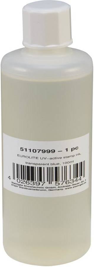 Eurolite 51104697 Tubo de color naranja 119 cm tinta sellos uv active stamp ink transparente 100