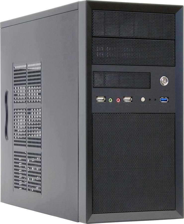 Caja PC CHIEFTEC CT-01B-OP (Mini ITX Tower - Negro)