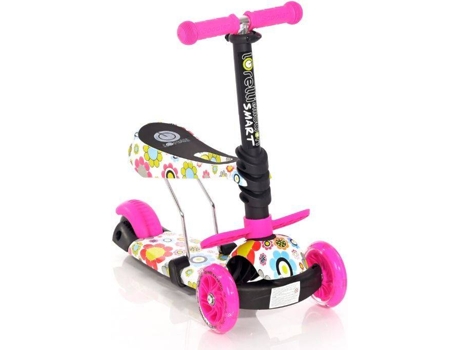 Scooter LORELLI Smart Pink Flowers