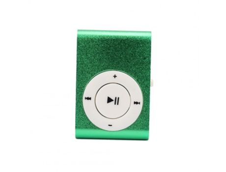 Lector MP3 Música estéreo Carga USB Verde