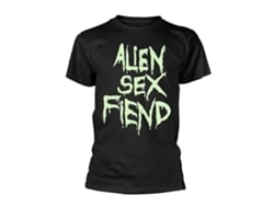 Camiseta ROCKINSTONE con el logotipo de Alien Sex Fiend (XXL)