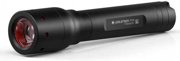 Ledlenser Linterna De bolsillo compacta p5r 450 lúmenes batería litio 14500 recargable haz luz 240m enfocabl 420