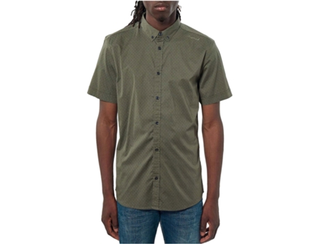 Camisa KAPORAL Algodón Hombre (S - Verde)