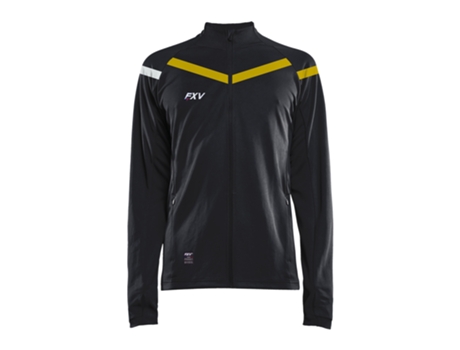 Chaqueta de Chándal para Rugby FORCE XV (Niño Unisex - Negro - 8 Años)