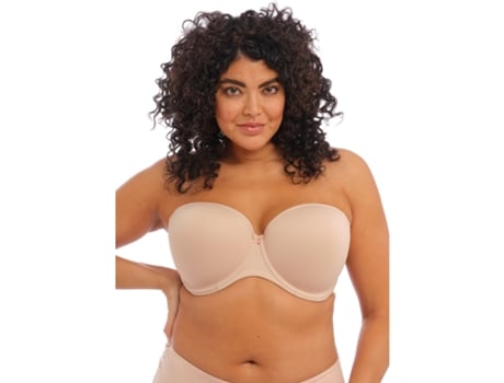 Sujetador de Mujer ELOMI Moldeado Aros Smooth Beige (110 cm E)