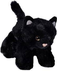 Peluche WILD REPUBLIC HUG'EMS Gato Negro (Tam: 18 cm)