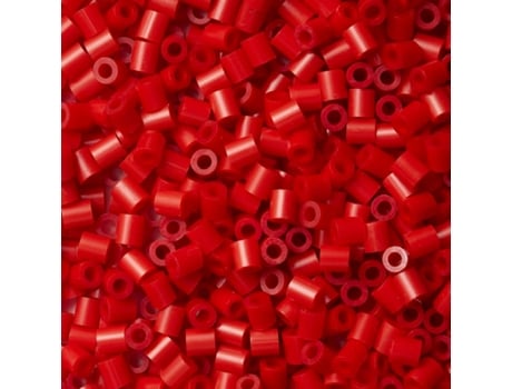 Juego de Mosaicos HAMA Set de Cuentas de Plastico midi red (1000