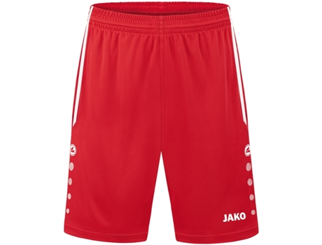 Pantalones Cortos JAKO (Niño Unisex - Rojo - 7/8 Años)