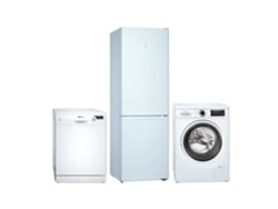 INDESIT PACK BALAY Lavadora 9KG + Frigorifico Combinado blanco + Lavavajillas blanco