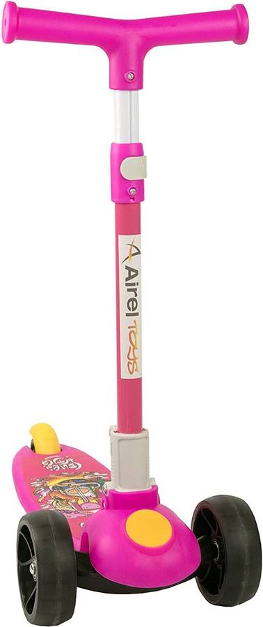 Patinete AIREL Plegable y Ajustable rosa