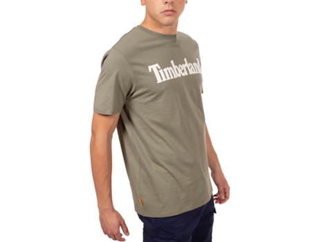 Camiseta de Hombre TIMBERLAND Verde (S)