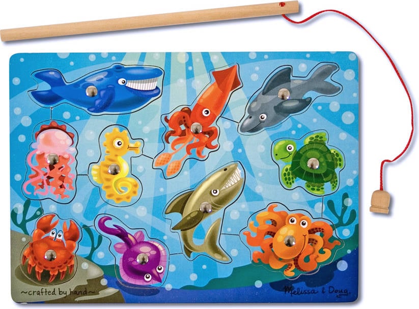 Puzzle MELISSA y DOUG Fishing Magnetic Puzzle Game