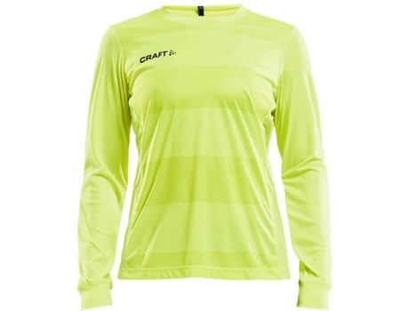 Camiseta de Mujer para Fútbol CRAFT Progress Amarillo (L)