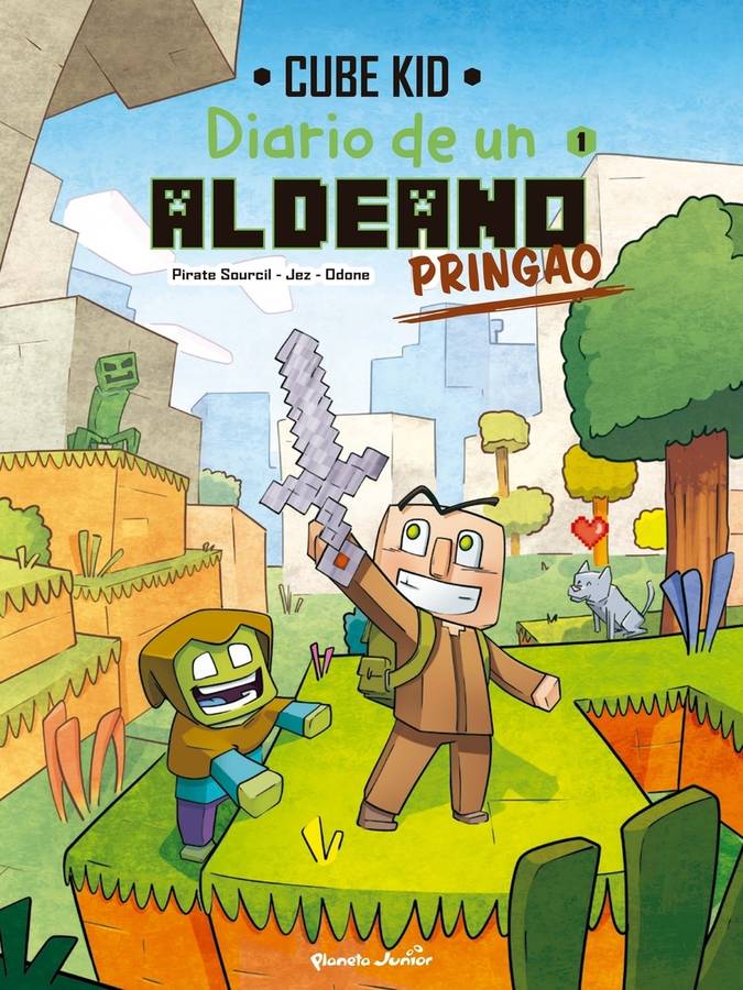 Libro Diario De Un Aldeano Pringao. Cómic 1 de Cube Kid (Español)