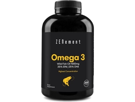 Omega3 Concentración Aceite de pescado salvaje 2000 mg 2 perlas 700 epa 500 dha vitamin 200