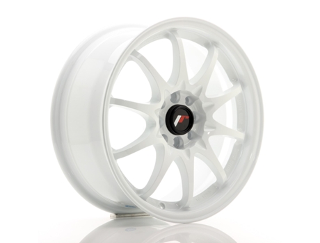 Llanta Japan Racing Jr5 16X7 Et 30 4X100 4X108 Cb 73,1 Blanco