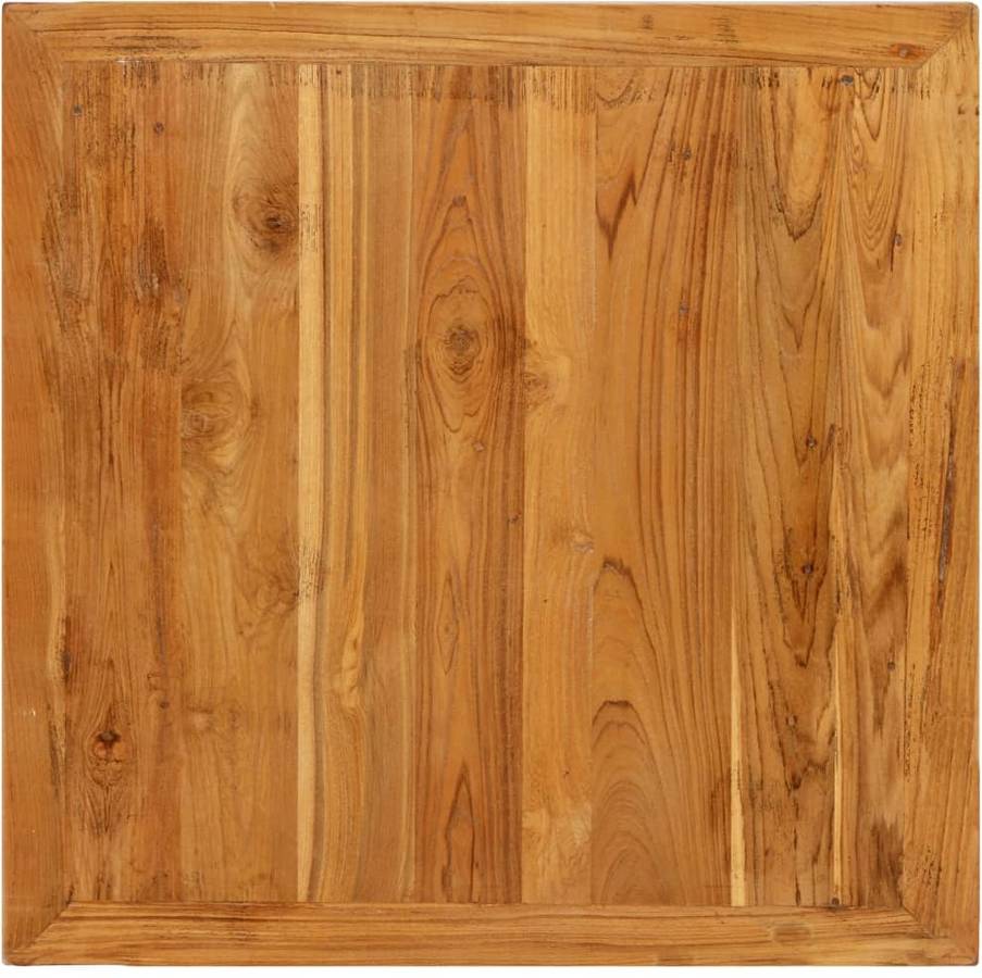 Vidaxl Teca Bar madera 60x60x107 cm mesilla mesita alta mueble auxiliar de maciza reciclada 60 107