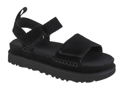 Sandalias Mujer UGG (39 - Cuero de Gamuza - Negro)