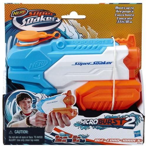 Pistola De Agua nerf microburst ii super soaker hasbro suela 2