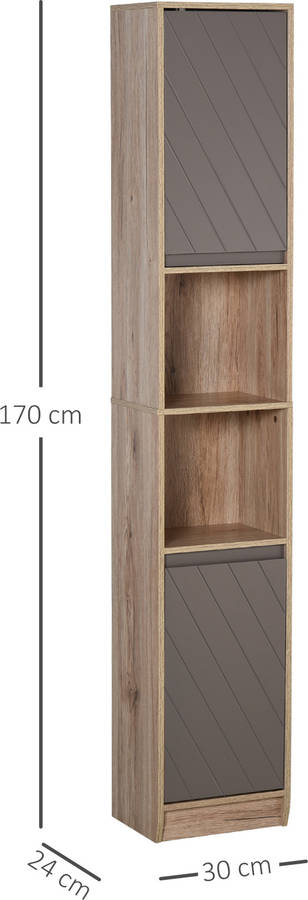 Mueble de Baño HOMCOM 834-240 (MDF - 60x19x49 cm)