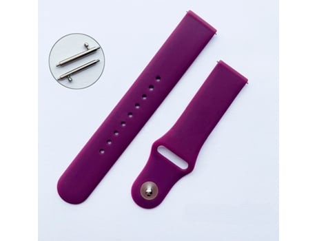 Pulsera Reloj Universal de 20mm SAMSUNG de Silicona - Roxo