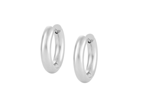 Pendientes Aros Mujer Plata 13mm TWOBROTHERS