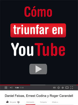 Libro Cómo Triunfar En Youtube de Daniel Feixas (Español)