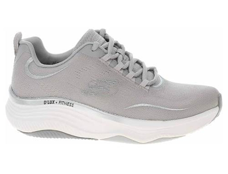 Zapatos SKECHERS Mujer (Tela - Gris - 38,5 EU)