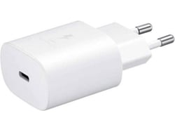 Cargador Fast Charge G4M Samsung Galaxy S21 (25W - Type C - Blanco)