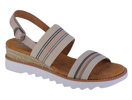 Sandalias Mujer SKECHERS (36 - Beige)