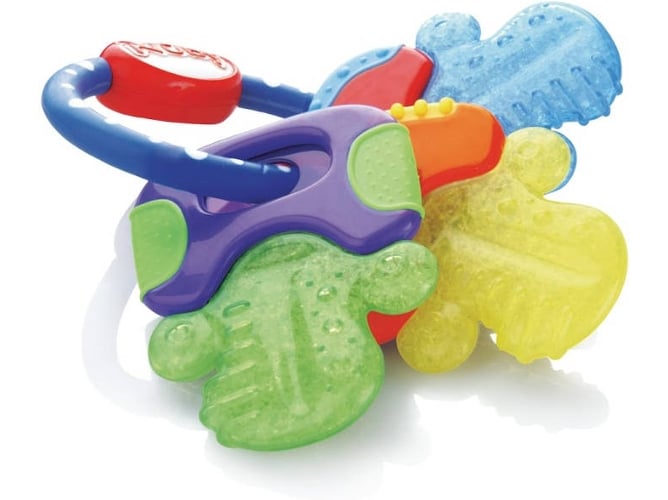 Nuby Llaves Refrigerantes con pureice gel mordedor