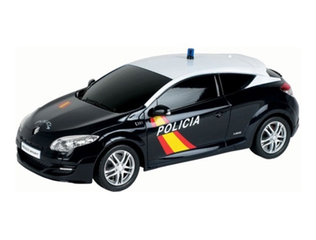 Coche MONDO rc 1:14 renault megane policia nacional (Edad minima recomendada: 3 años)