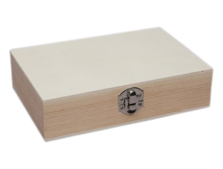 Caja LG (Madera - Multicolor - 18 x 4,8 x 12,5)