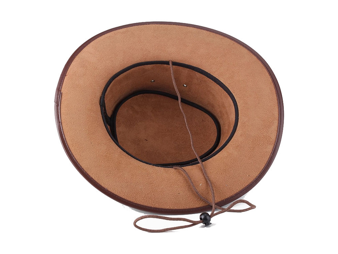 Comprar Sombrero Cowboy Arpillera Cordón de Cuero [Oferta]