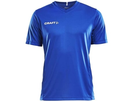 Camiseta de Hombre para Fútbol CRAFT Squad Solid Azul (2XL)