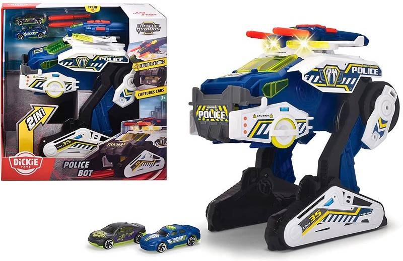 Coche DICKIE Rescue Hybrids Police Bot 32 Cm (Edad MÃÂÃÂÃÂÃÂ­nima: 3 AÃÂÃÂÃÂÃÂ±os)