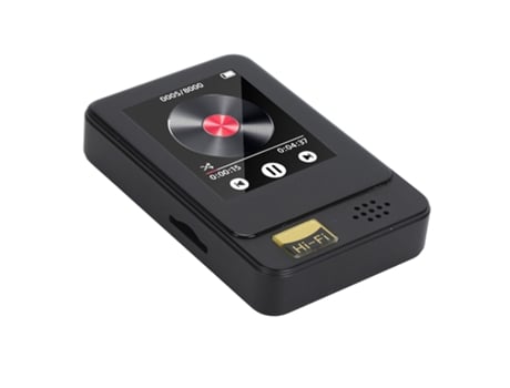 Reproductor MP3/MP4 YIZHOOD T5 1.77Inch Con tarjeta TF 64G (Negro)