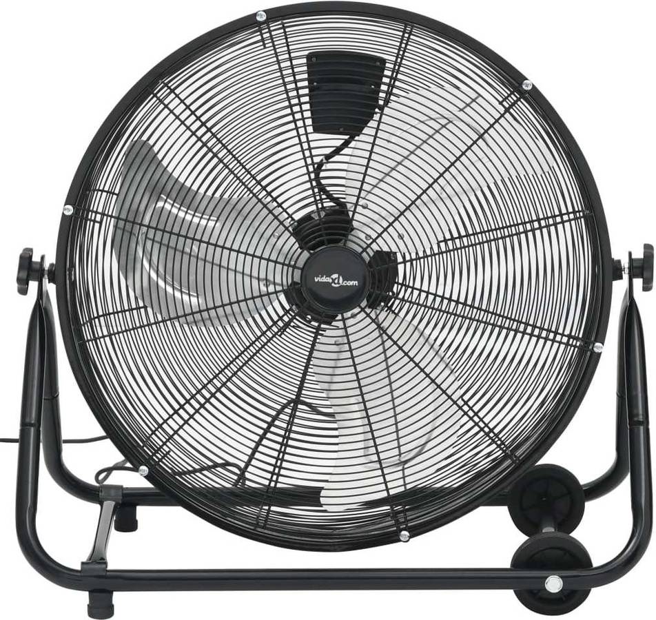 Ventilador de Suelo VIDAXL Industrial (180 W - Diámetro 60 cm)