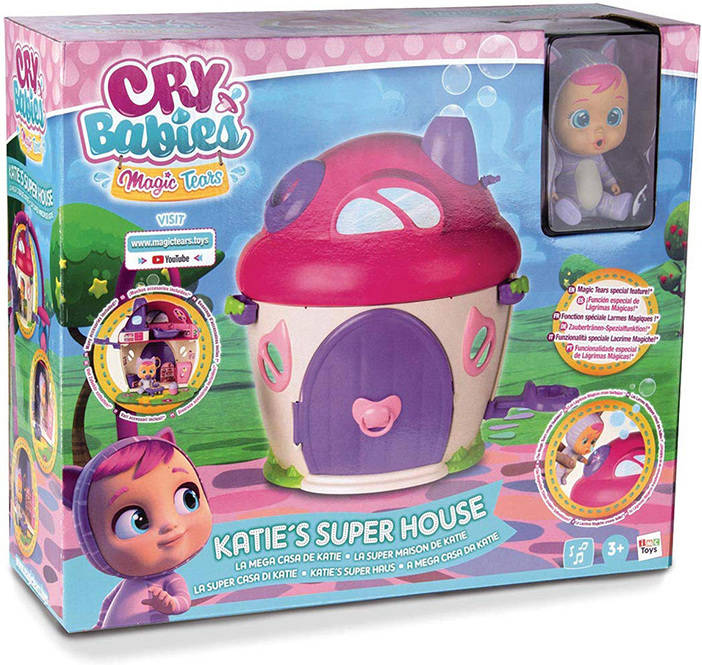 Casa de Muñeca IMC TOYS Bebes Llorones: Casita de Katie